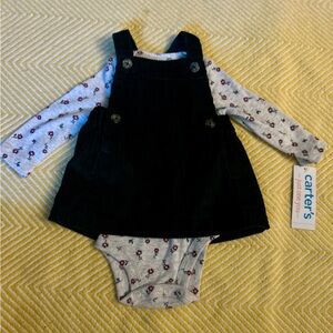 Carters Corduroy Dress Set